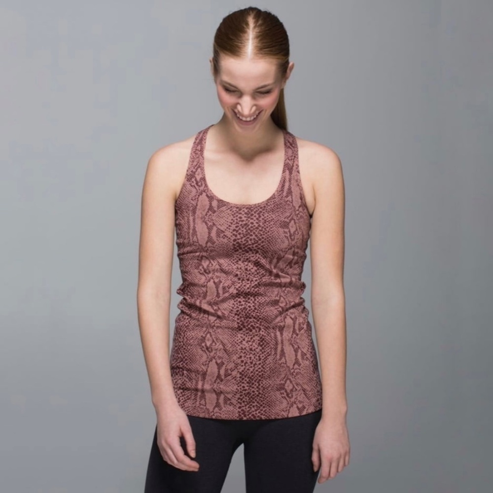 Lululemon Cool Racerback - Desert Snake Bark Berry Multi